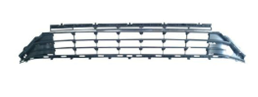 GRIGLIA PARAURTI ANTERIORE C/LE C/MODANATURE CROMO VW GOLF 7 01/17>