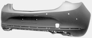 PARAURTI POSTERIORE PRIMER C/6 FORI SENS OPEL ASTRA J 01/12> -TUV-ES-