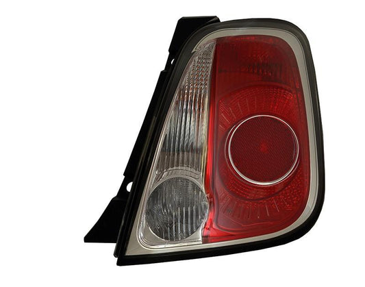 FANALE POSTERIORE SX FIAT 500 07/07> BORDO NERO