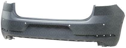 PARAURTI POSTERIORE PRIMER C/FORI PDC+PA VW GOLF 7- GOLF 7 GTI 01/17>