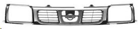 GRIGLIA GRIGIA-CROMO NISSAN NAVARA-KING CAB 09/97>12/01