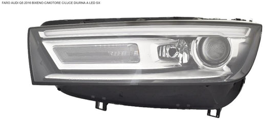 FARO SX CON MOT ELETT CON LUCE DIURN A LED BIXENO D5S AUDI Q5 01/16>