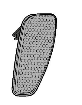 CATADIOTTRO LATERALE SX FUME' JEEP RENEGADE 03/14>