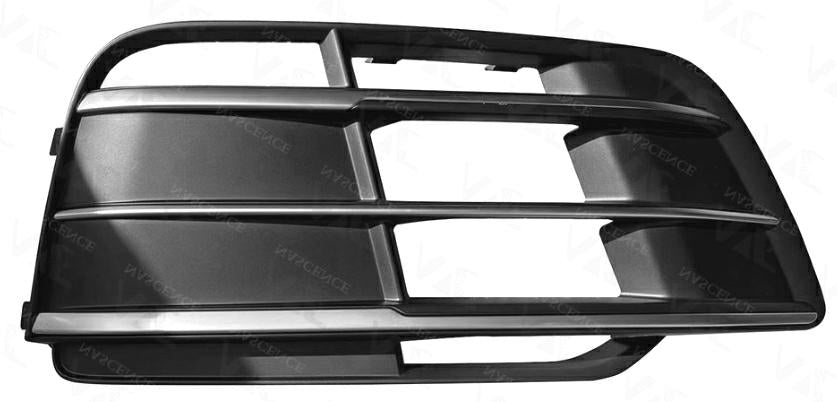 GRIGLIA PARAURTI ANTERIORE DX APERTA C/MODANATURE CROMO AUDI Q5 01/16> S-LINE