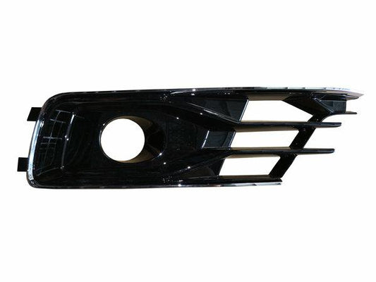 GRIGLIA PARAURTI ANTERIORE SX C/FEND+MODANATURE CROMO AUDI A6 09/14>