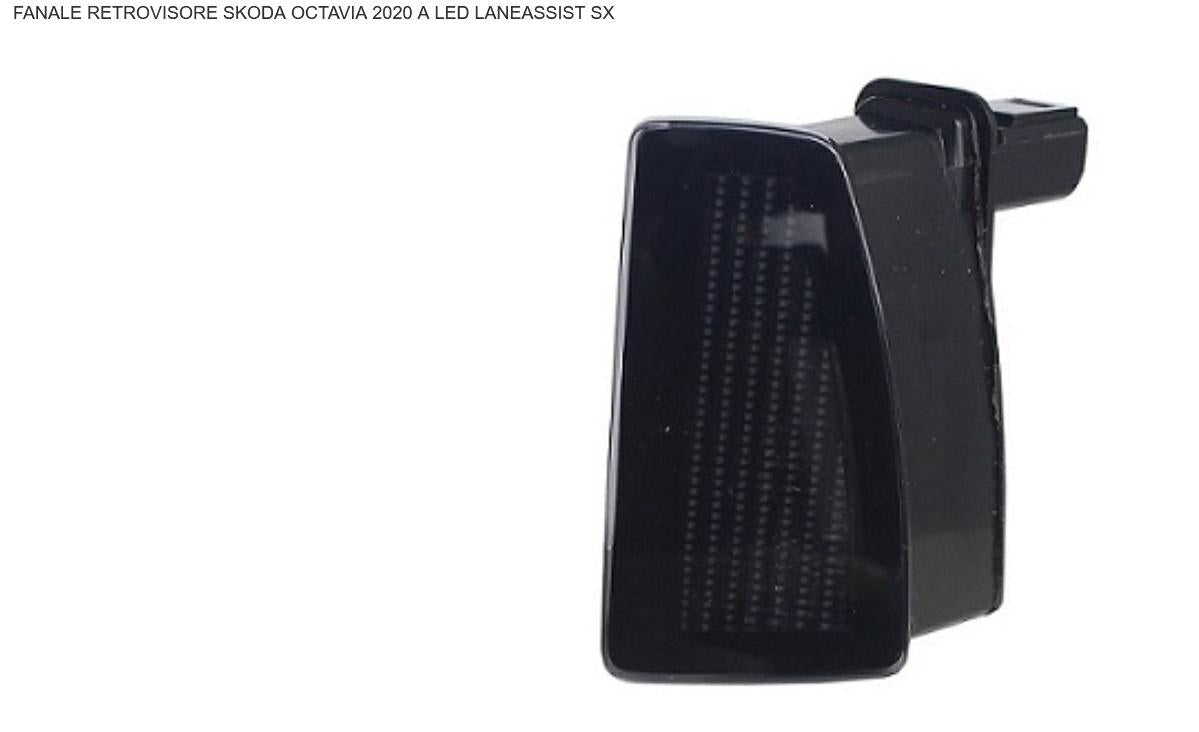 FANALE RETROVIS SX A LED SKODA OCTAVIA 01/20>LANE ASSIST