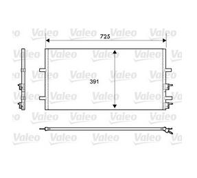 COND A/C  FORD TRANSIT VII