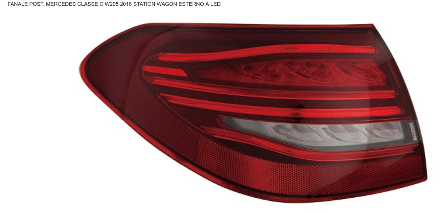 FANALE POSTERIORE DX ESTERNO MERCEDES CLASSE C W205 04/18> SW
