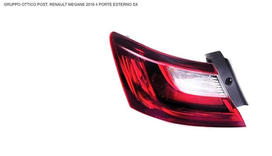 GRUPPO OTTICO POSTERIORE SX ESTERNO A LED RENAULT MEGANE 11/15> 4P