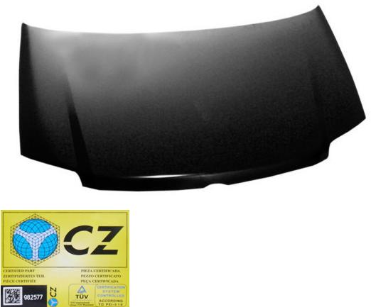 COFANO ANT FIAT PANDA 08/03> -TUV-