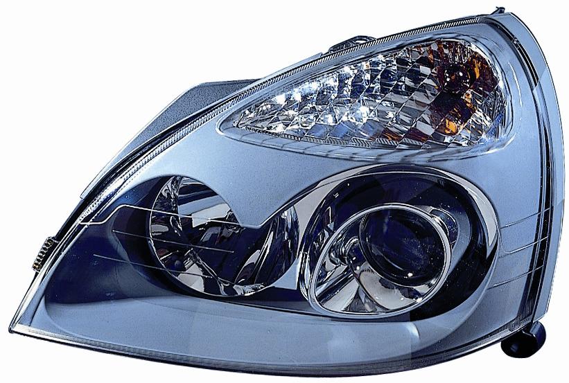 FARO DX XENO 2DS-H7 CON LENTE PREDISPOSTO REGOLAZIONE EL REN CLIO 05/01>