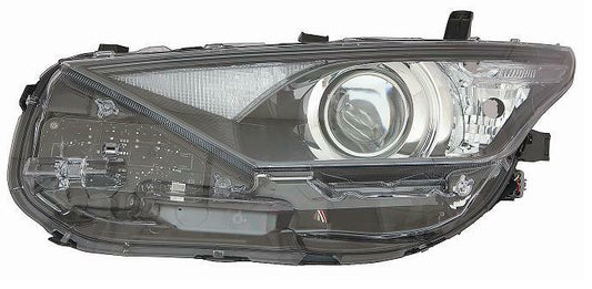 FARO DX HIR2 CON LENTE A LED PREDISPOSTO REGOLAZIONE ELETTR TOYOTA AURIS 09/15>