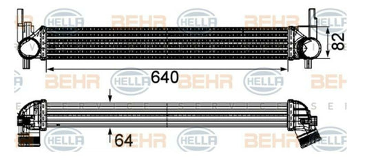INTERCOOLER SEAT IBIZA V/ VW POLO '09