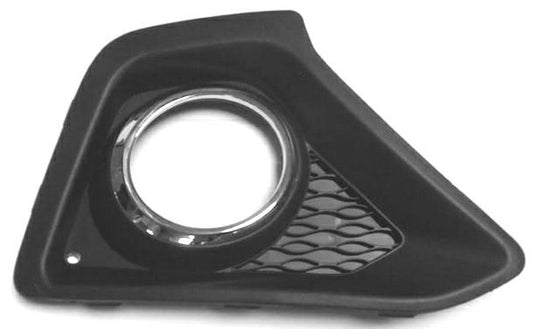 GRIGLIA PARAURTI ANTERIORE DX C/FEND+CORNICE CROMO HYUNDAI I10 01/13> NO LED