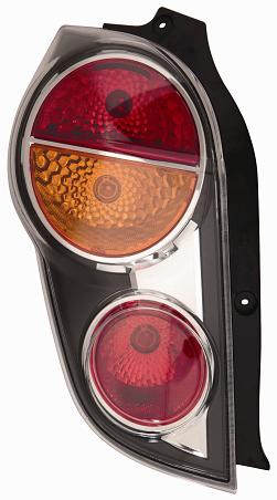 GRUPPO OTTICO POSTERIORE SX BIANCO ROSSO CHEVROLET SPARK 01/10>