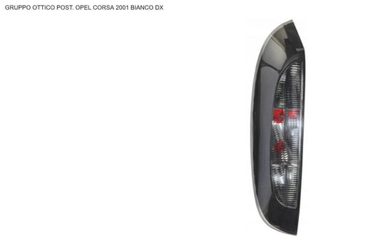 GRUPPO OTTICO POSTERIORE DX OPEL CORSA C 10/00> BIANCO