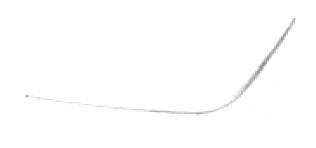 CROMO MODANATURE PARAURTI ANTERIORE SX BMW SERIE 7 E38 06/94>12/01