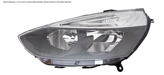 FARO SX H7-H1 CON MOTOR EL RENAULT CLIO 01/16> PARAB NERA