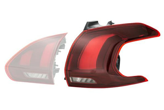 FANALE POSTERIORE DX ESTERNO A LED PEUGEOT 2008 05/16>