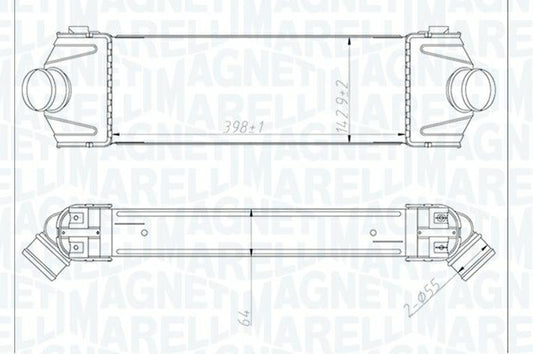 INTERCOOLER FORD TRANSIT