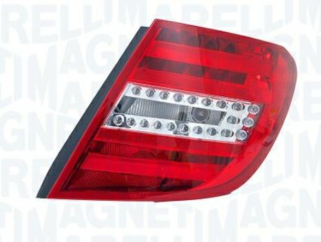 GRUPPO OTT POSTERIORE SX BIANCO ROSSO A LED MERCED CLASSE C W204 SW 01/11>