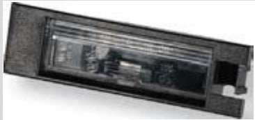 FANALE TARGA OPEL CORSA D 01/06>ASTRA H 06/04>