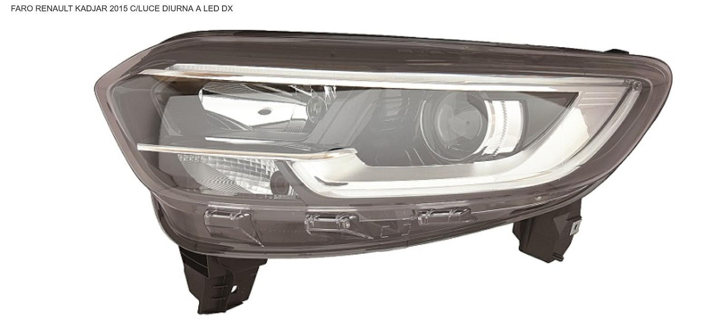 FARO DX CON LUCE DIURNA A LED REN KADJAR 01/15>