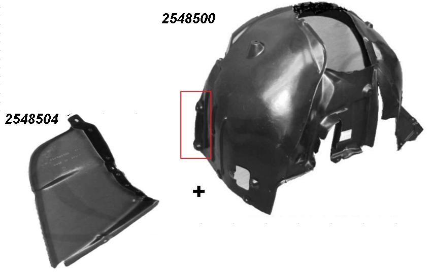 LOCARO ANTERIORE DX BMW SERIE 5 E60/E61 07/03>12/09