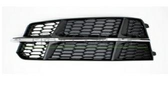 GRIGLIA PARAURTI ANTERIORE SX C/MODANATURE CROMO AUDI A6 07/16> S-LINE