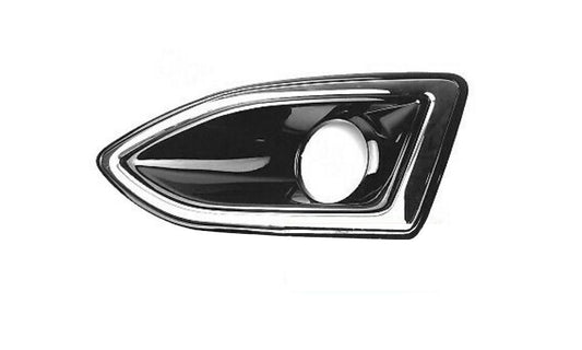 GRIGLIA PARAURTI ANTERIORE SX C/FEND+CORN CROMO FORD EDGE 01/16>