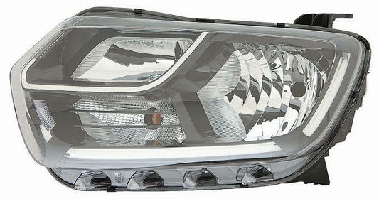 FARO SX H7-H1 CON LUCE DIUR A LED PR REGOLAZIONE ELETT DACIA DUSTER 01/18>