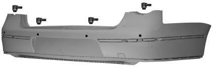 PARAURTI POSTERIORE PRIMER C.TO DI 4 SENS VW PASSAT 04/05>