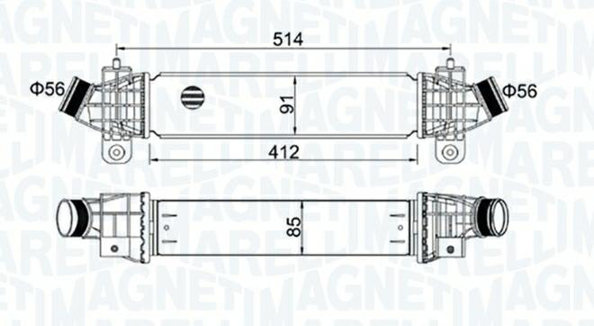 INTERCOOLER FORD MONDEOIII