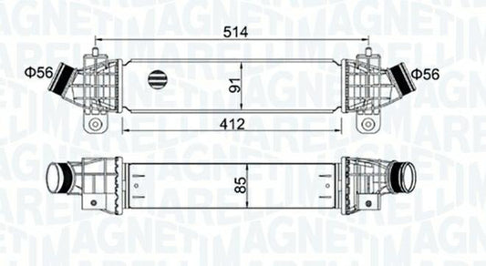 INTERCOOLER FORD MONDEOIII