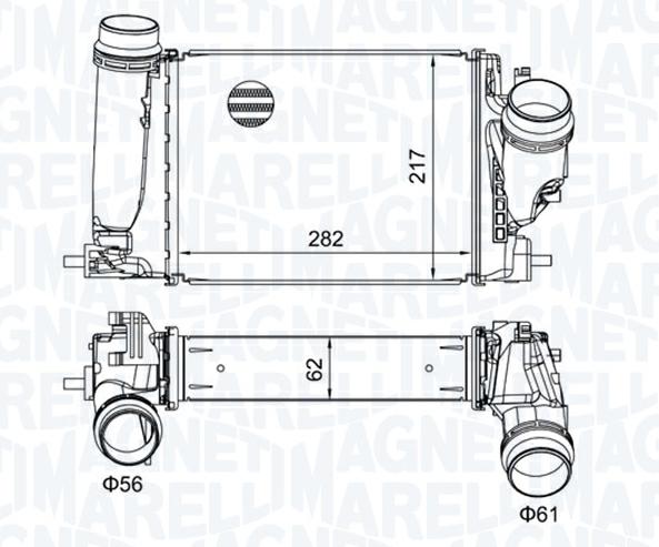 INTERCOOLER NISSAN QASHQAI II (J11) / KADJAR / MEGANE