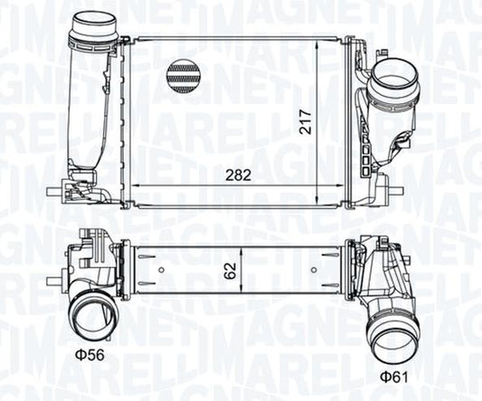 INTERCOOLER NISSAN QASHQAI II (J11) / KADJAR / MEGANE
