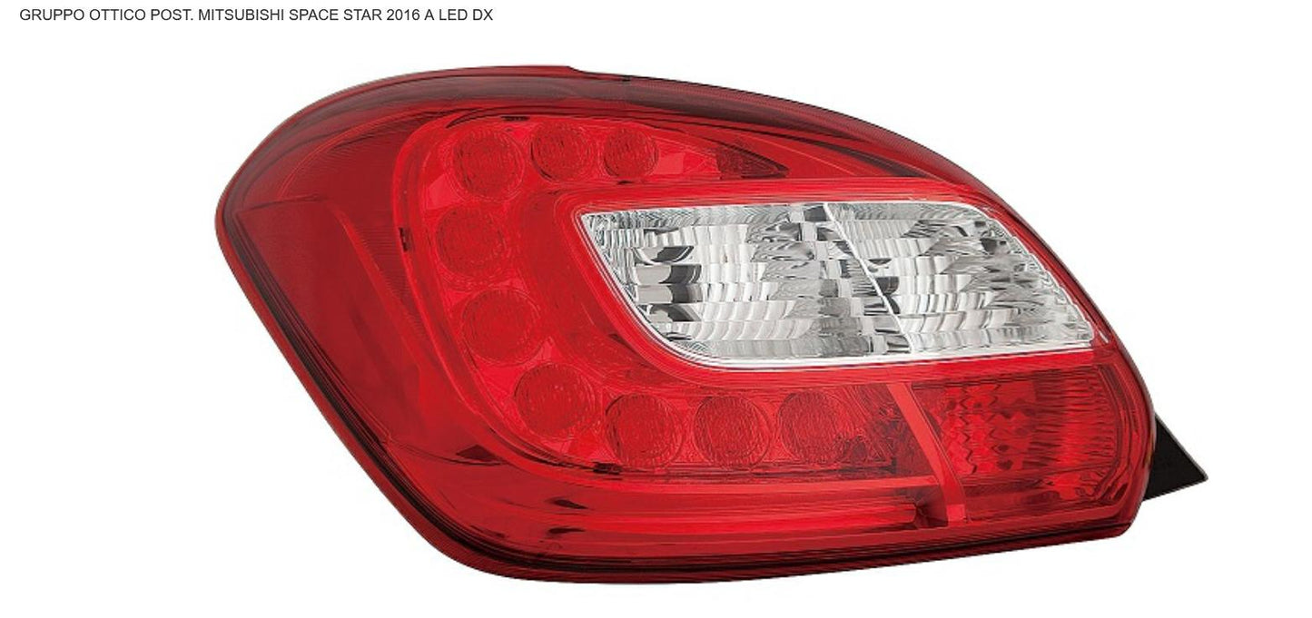 GRUPPO OTTICO POSTERIORE DX A LED MITSUBISHI SPACE STAR 01/16>