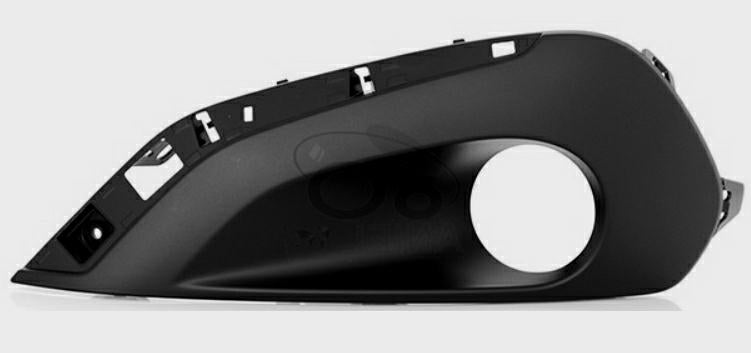 GRIGLIA PARAURTI ANTERIORE SX C/FENDI PEUGEOT 208 06/15>