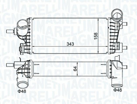 INTERCOOLER FORD FOCUS III