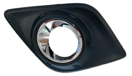 GRIGLIA PARAURTI ANTERIORE SX C/CORNICE FENDI CROMO TOYOTA HILUX 01/16>