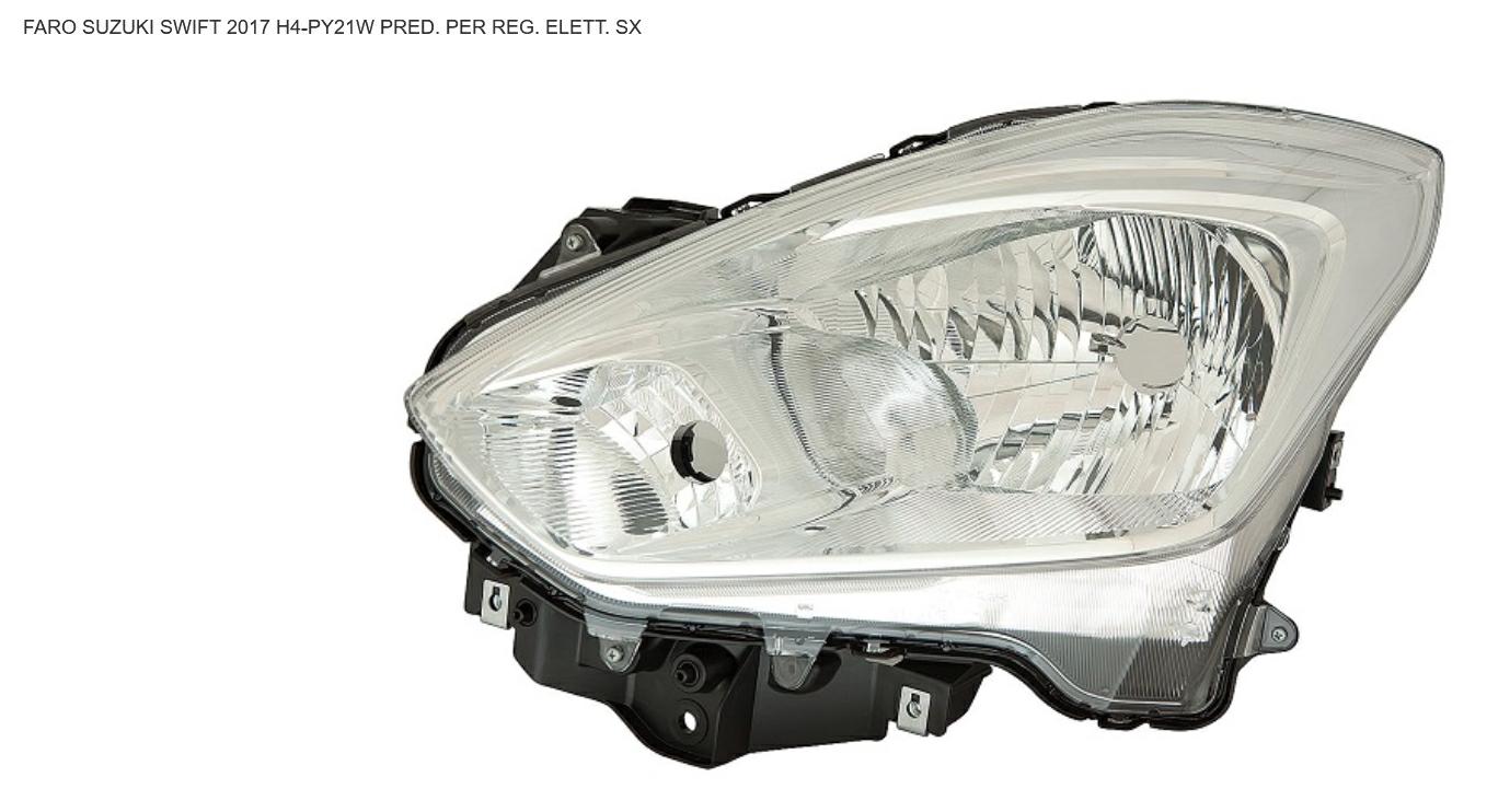 FARO SX PREDISPOSTO REGOLAZIONE ELETTR SUZUKI SWIFT 01/17>