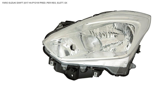 FARO SX PREDISPOSTO REGOLAZIONE ELETTR SUZUKI SWIFT 01/17>