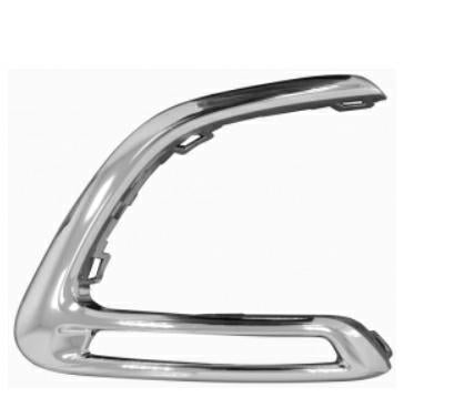 MODANATURE GRIGLIA PARAURTI ANTERIORE SX CROMO PEUGEOT 108 01/14>