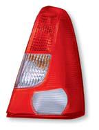 GRUPPO OTTICO POSTERIORE DX BIANCO ROSSO DACIA LOGAN 01/05>09/08