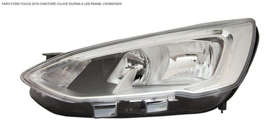 FARO DX CON MOT ELET CON LUCE DIURNA FORD FOCUS 01/18>12/21 P CROM
