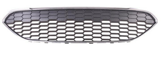 GRIGLIA PARAURTI ANTERIORE SUP C/CORNICE CROMO FORD FIESTA 01/16>