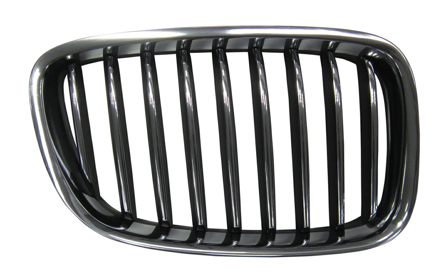 GRIGLIA ANTERIORE DX CROM-CROM-NERA BMW SERIE 5 F07 GRAN TURISMO 01/13>