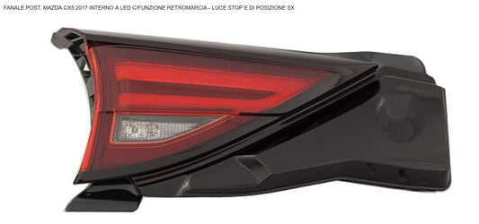 FANALE POSTERIORE SX INTERNO A LED MAZDA CX5 01/17> CON  FUNZ RETROMARCIA