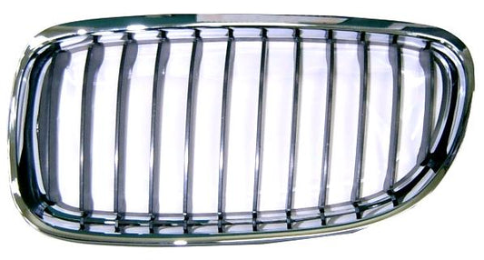 GRIGLIA ANTERIORE SX CROM-NERA BMW SERIE 3 E90-E91 09/08>