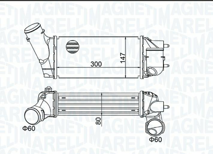 INTERCOOLER CITROËN C4 - 307 - PEUG -